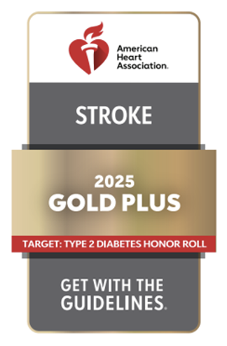 gold stroke plus award logo