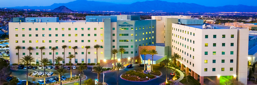 Aerial view of Summerlin Hospital